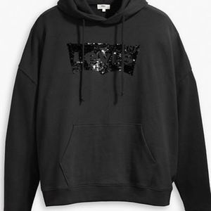 Levi women’s black hoodie